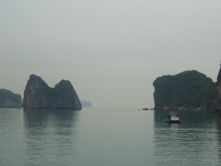 Typical formation in Halong Bay