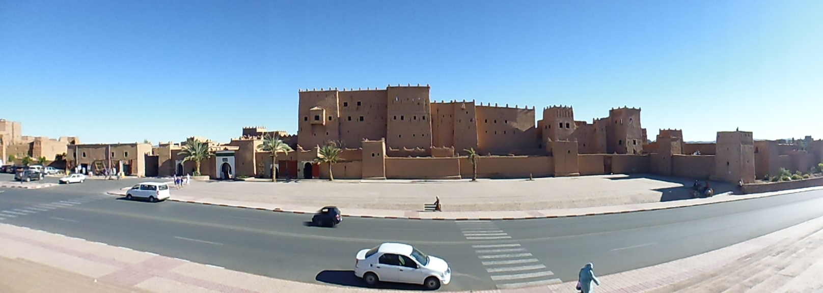 Exterior photo of the Kasbah of Taourirt