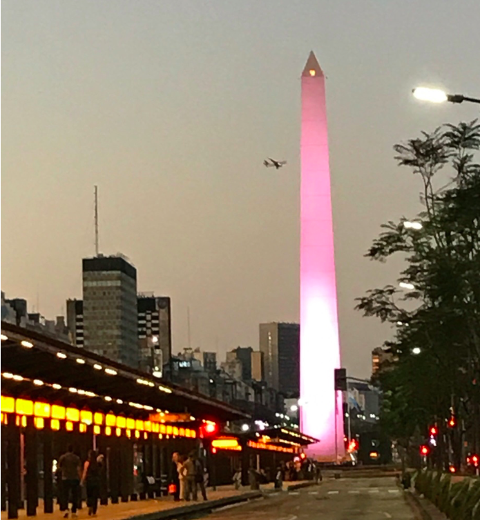 Obelisco en Buenos Aires
